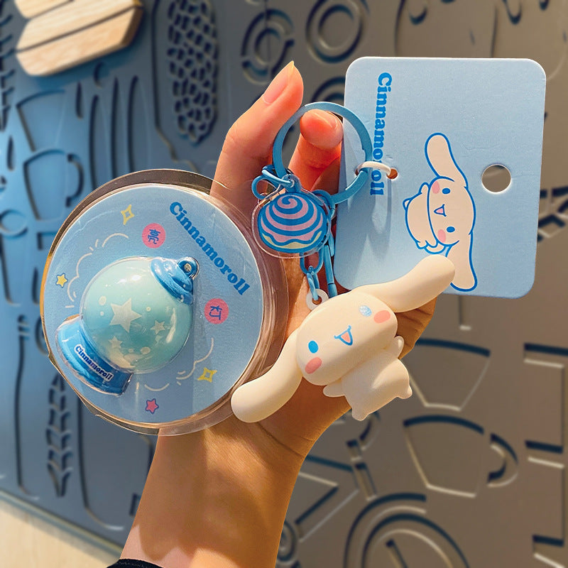 Wholesale Cartoon Cute Silicone Keychains ACCVIP-KC-HongLei002