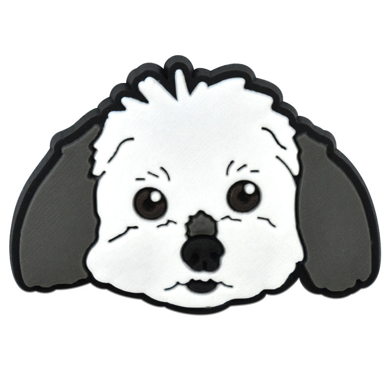 Wholesale Random 100pcs Cartoon Dog Series Shoes Accessories Shoes Charms