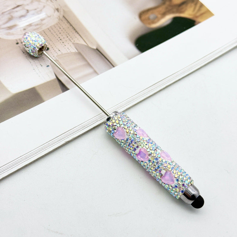 Wholesale Colorful touchscreen rhinestone Beadable Pens