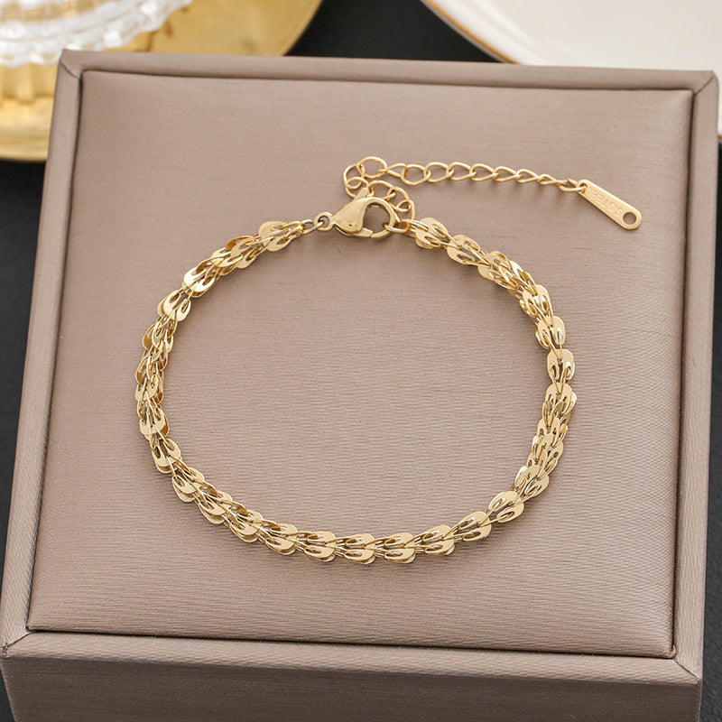 Wholesale Titanium Steel Bracelets Jewelry ACC-BT-MeiC001