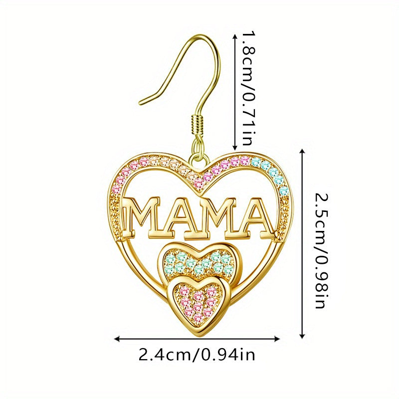 Wholesale Mother's Day Creative s Exquisite Shiny Luxury Earrings