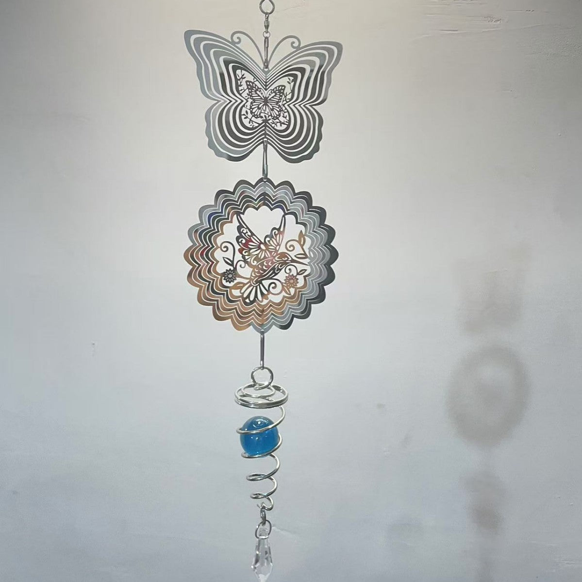 Wholesale 3D Butterfly Rotating Wind Chime