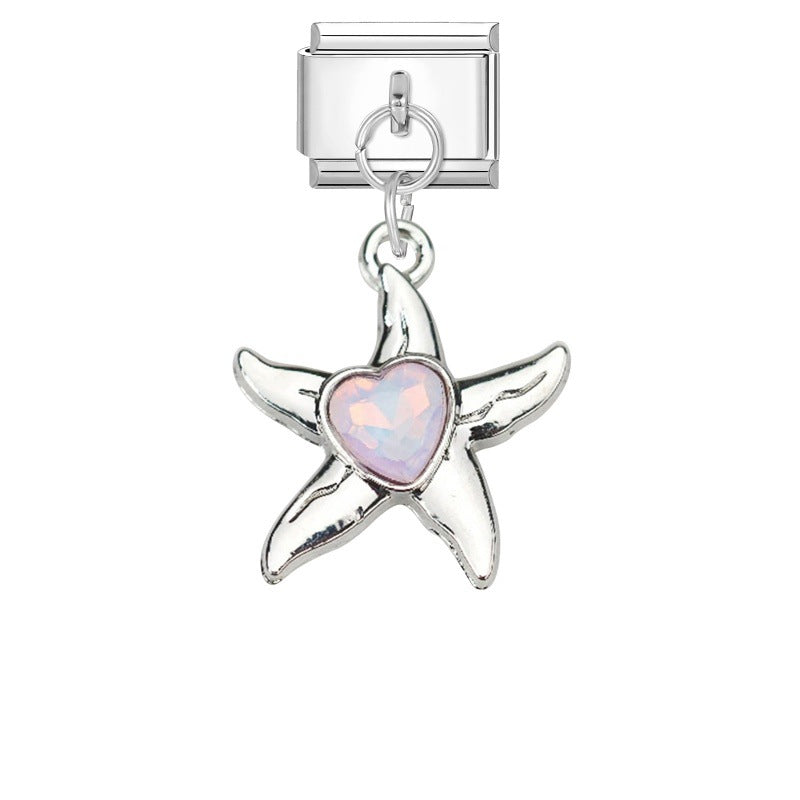 Wholesale 9mm Italian Charm Starter Bracelets DIY Pendant Style Stainless Steel Composable Bracelet