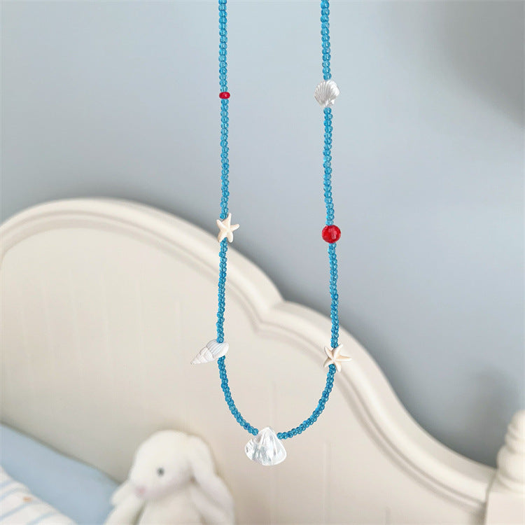 Wholesale  Natural Stone Shell Necklace