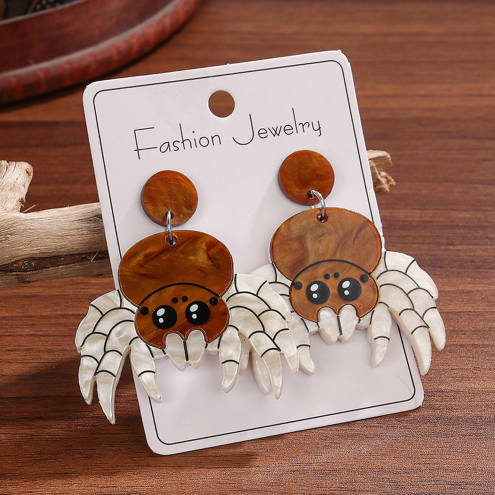 Wholesale  Brown  Acrylic Earrings