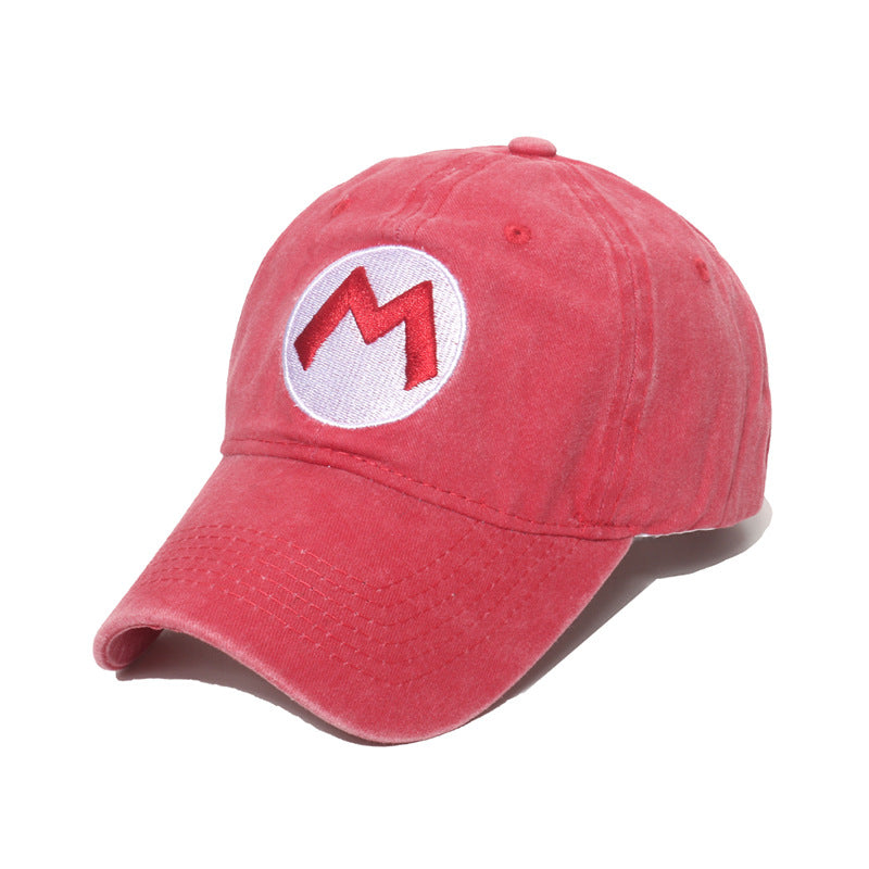 Wholesale Washed baseball cap with embroidered letters