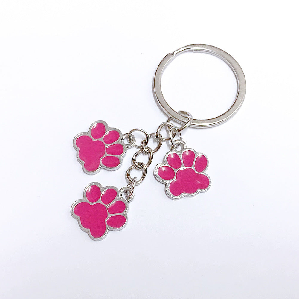 Wholesale Cartoon Cat Claw Alloy Keychain Cute Keychain ACC-KC-YuChan003