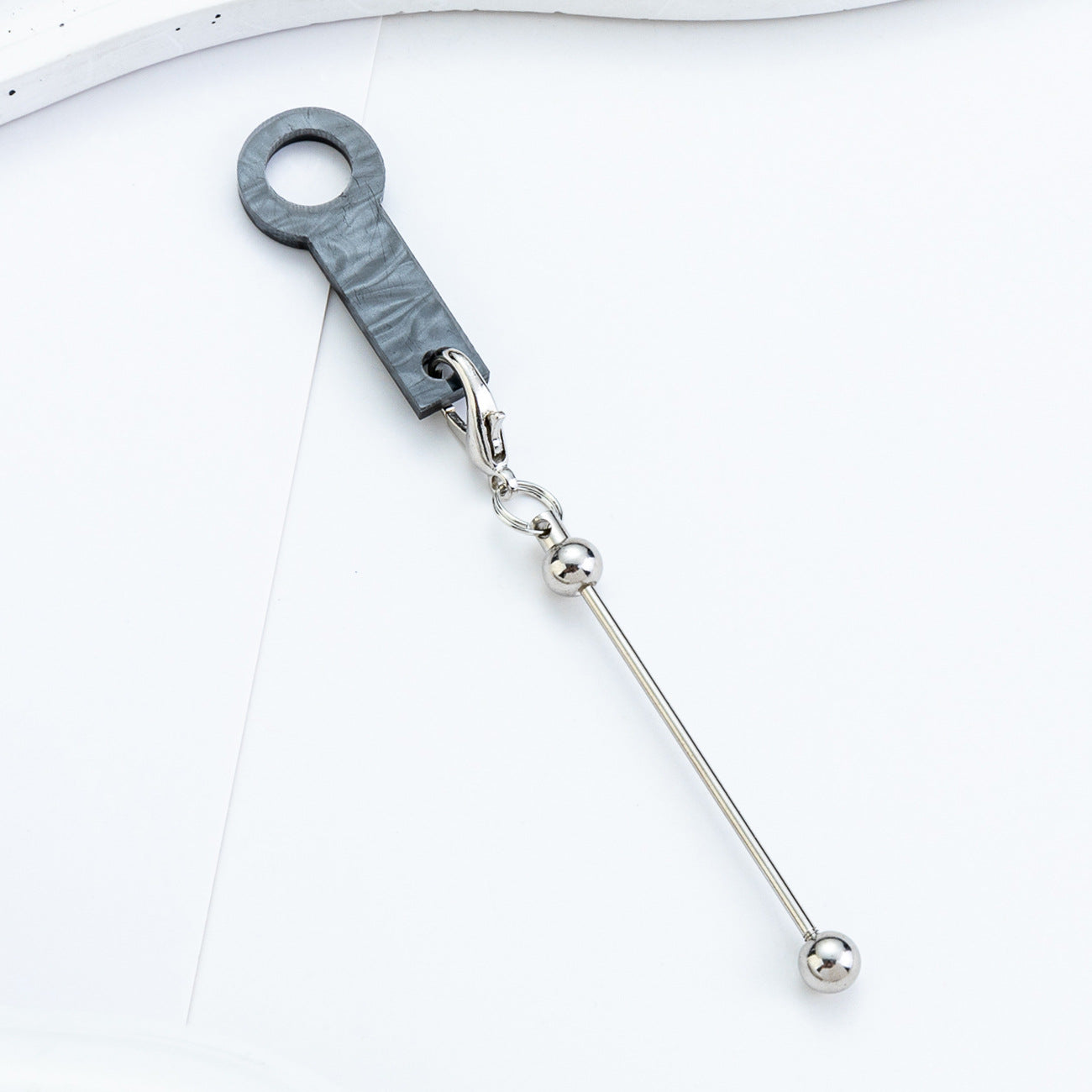 Wholesale DIY Beadable Acrylic Suitable for 8Mm-10Mm Water Cup Straw Accessories Decoration