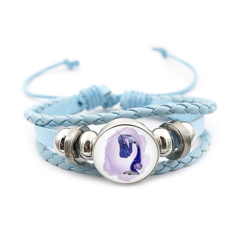 Wholesale Cartoon Braided Leather Bracelets ACCVIP-BT-JiaYun001