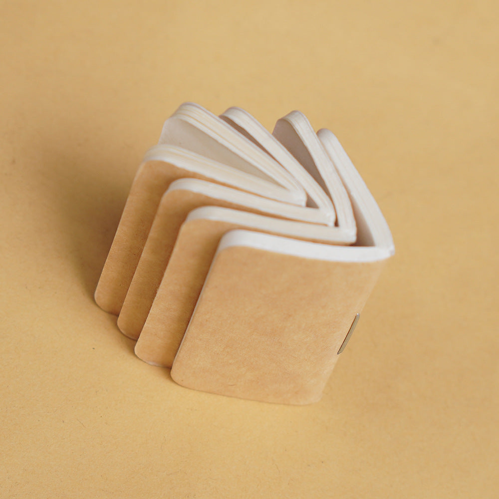 Wholesale Super Mini Pocket Notebook Cowhide Handmade Notepad ACC-NB-YueYao001