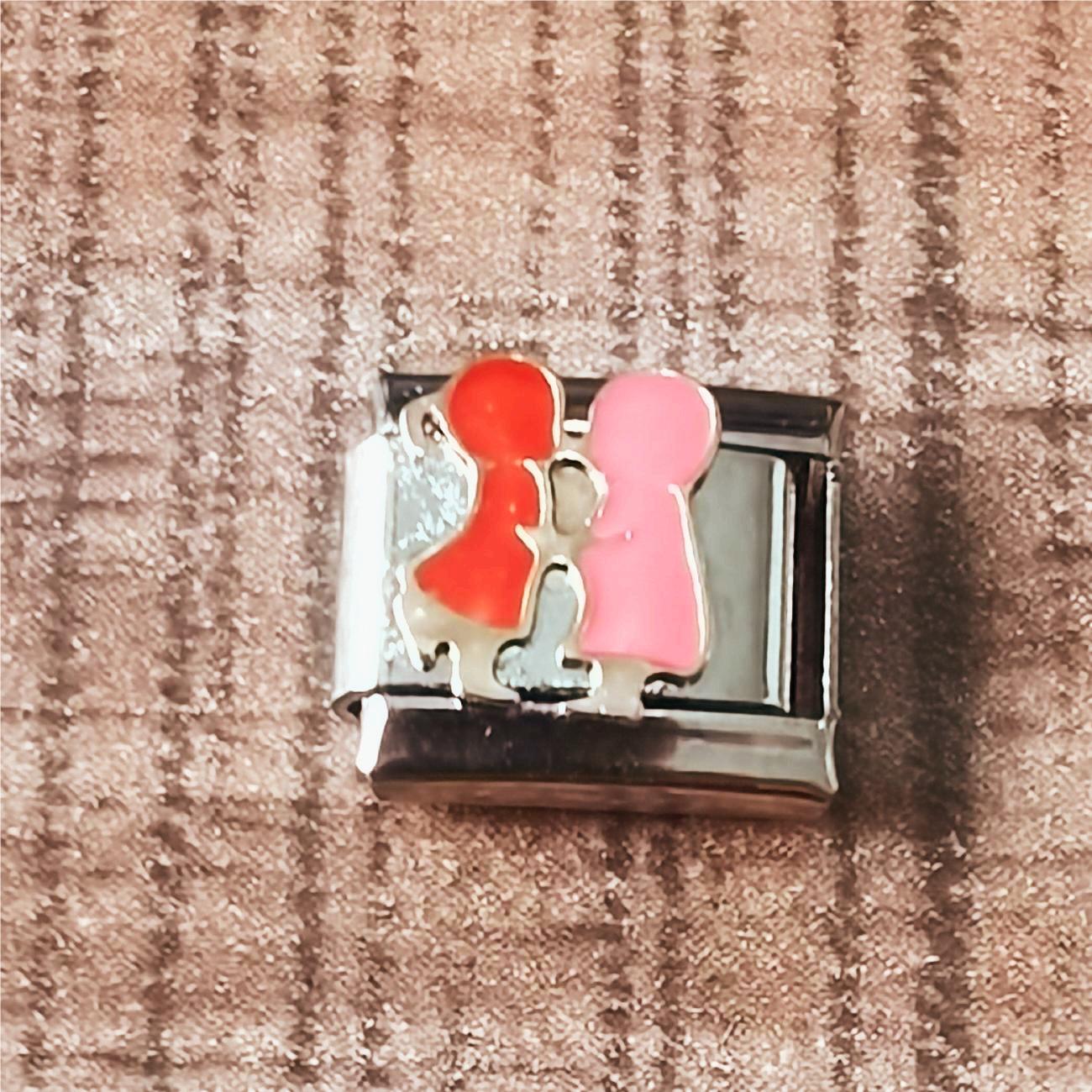 Wholesale 2pcs Italian Charm Bracelet 9mm DIY Spliced Removable Stainless Steel Pastoral Composable Bracelet ACC-BT-XY013