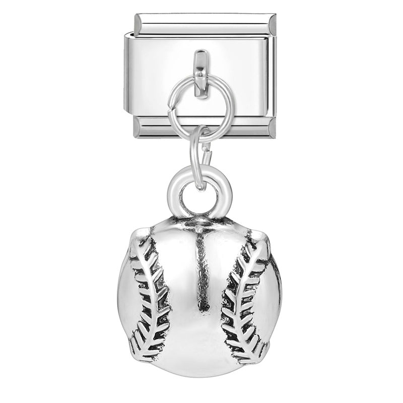 Wholesale Italian Charm Bracelet 9mm DIY Splicing Animal Series Stainless Steel Composable Bracelet