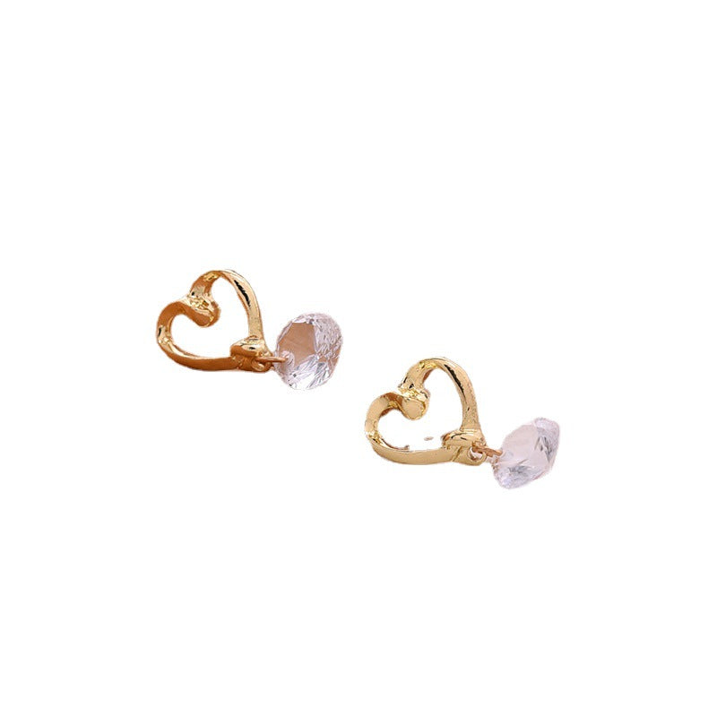 Wholesale Alloy Heart Earrings