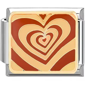 Wholesale Italian Charm Bracelet 9mm DIY Splicing Brown Leopard Star and Moon Stainless Steel Composable Bracelet