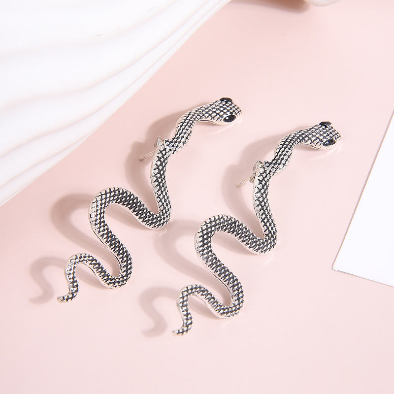 Wholesale Gothic Snake Earrings