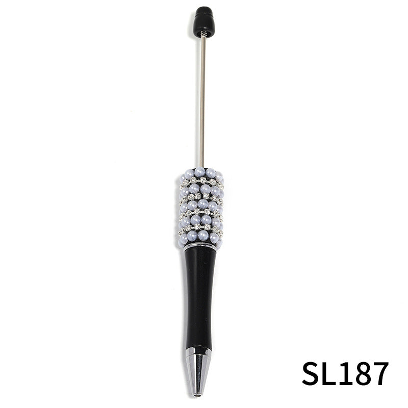 Wholesale 5pcs Beadable Pens Pearl DIY Beaded Pens ACC-PN-BLG005