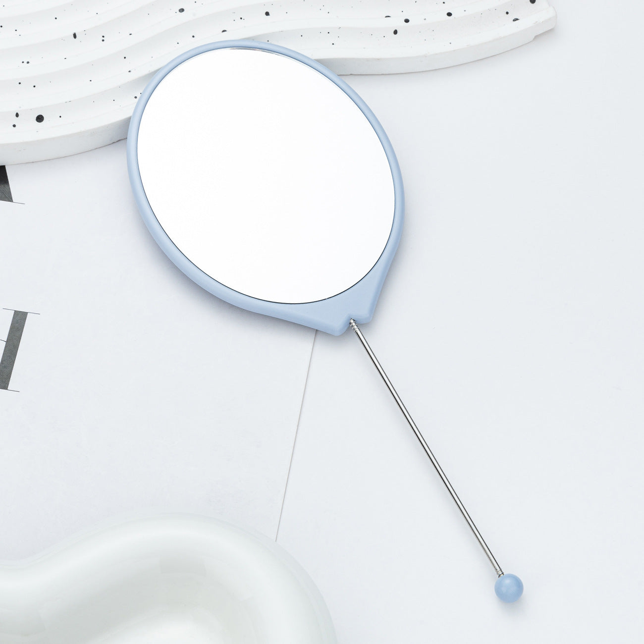 Wholesale DIY Beadable Handheld Makeup Mirror