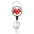 Wholesale Medical Series Acrylic Retractable Rotating Badge Keychain