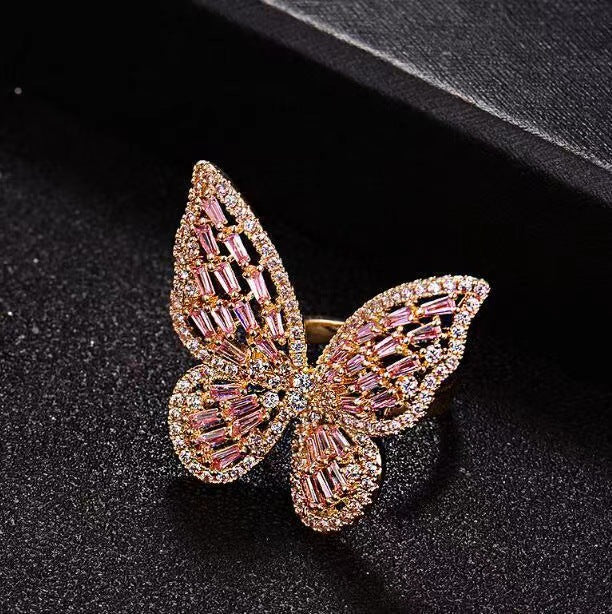 Wholesale Hollow butterfly without fading ring