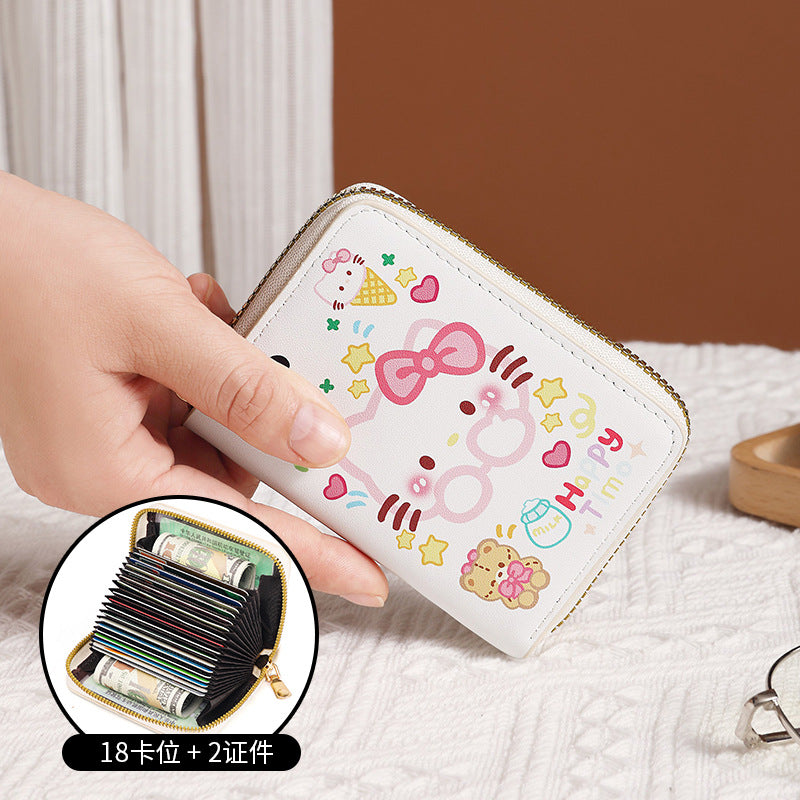 Wholesale Cat Accordion Card Holder Wallet ACC-WT-Jial001