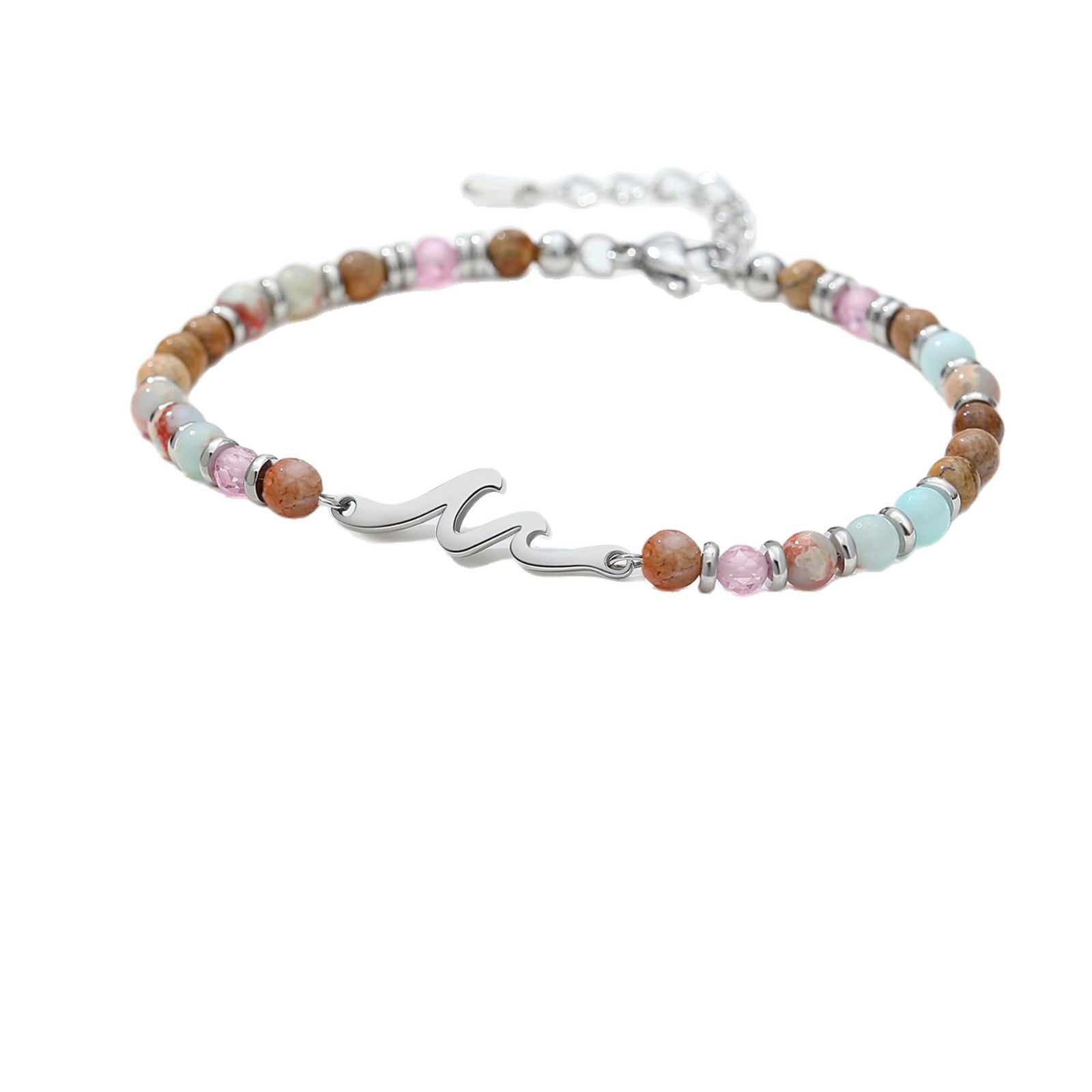 Wholesale Wave Shoushan Stone Bracelet for Everyday Wear Fashion Accessory