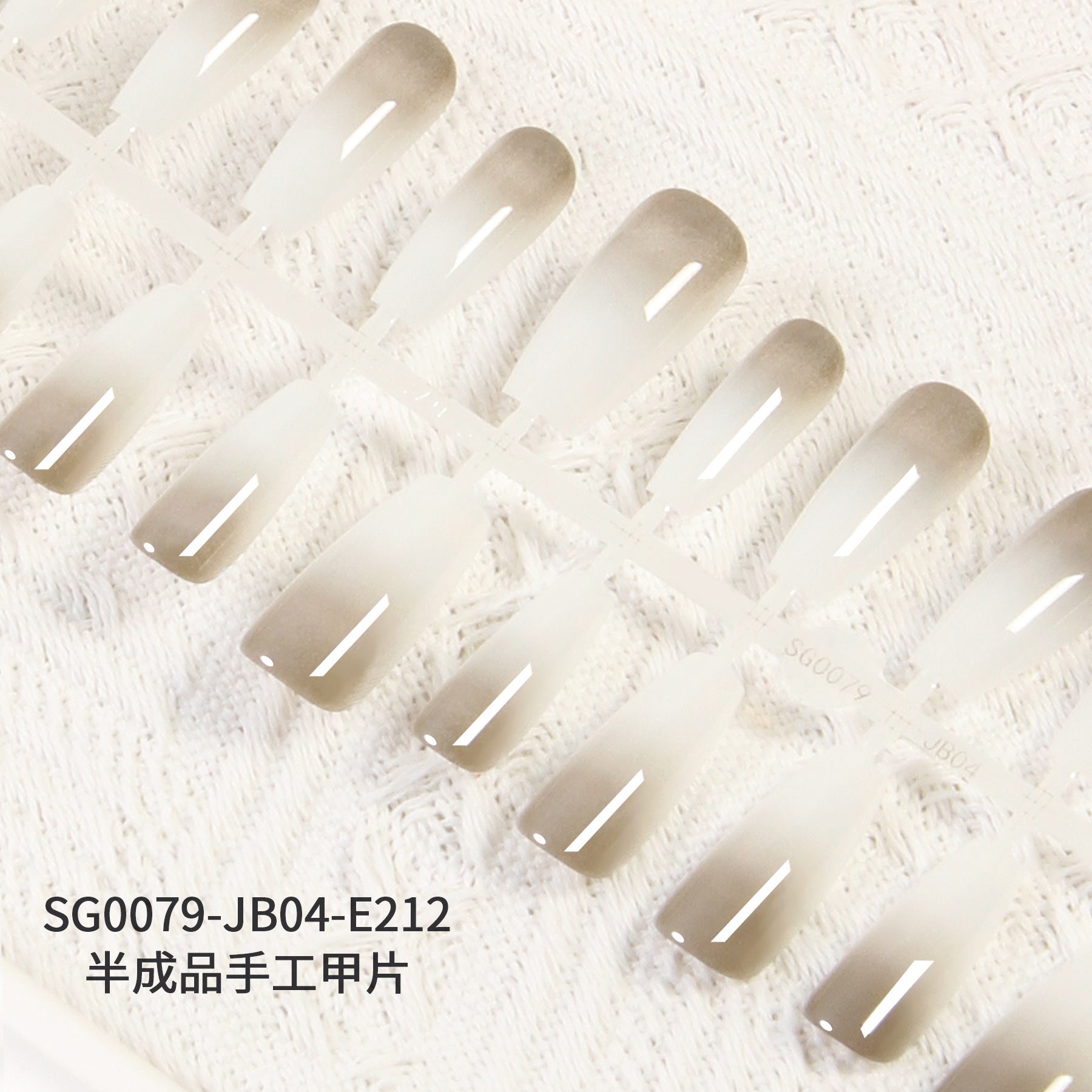 Wholesale of 5PCS Handmade Press on Nails Kits Prefabricated Nail Plates Semi-finished DIY Handmade Nail Plates ACC-NS-XKQ005