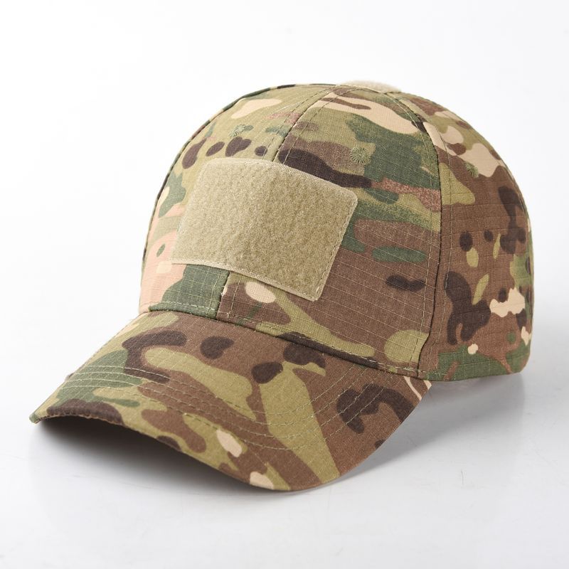 Wholesale Camouflage baseball cap children's plaid military training cap