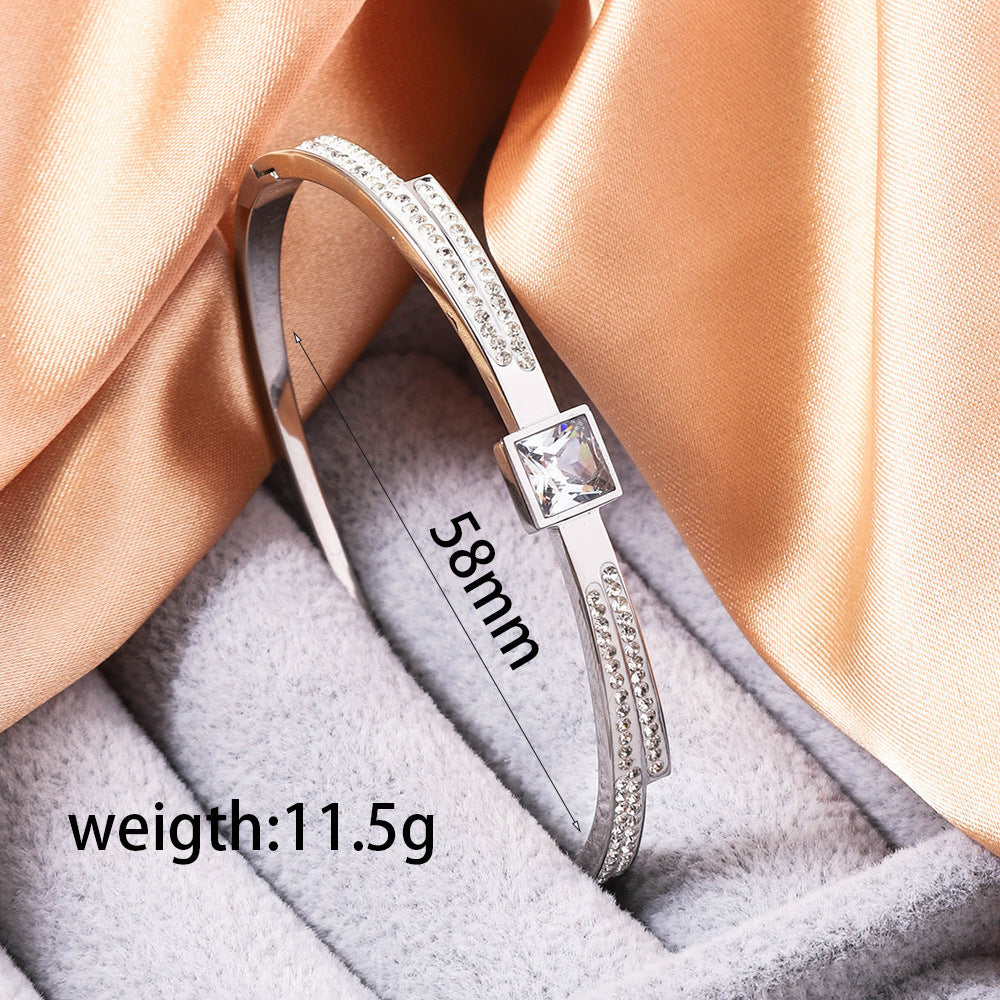 Wholesale Titanium Steel Bracelet Clasp Opening ACC-BT-Ruif004