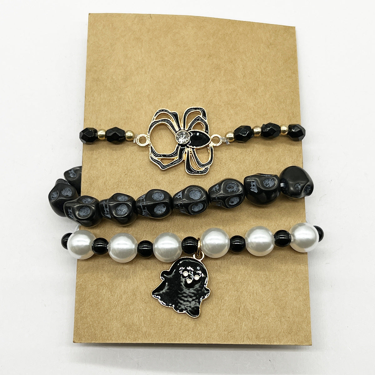 Wholesale Halloween Stretch Multi-layer Bracelet Set ACC-BT-Nanh004