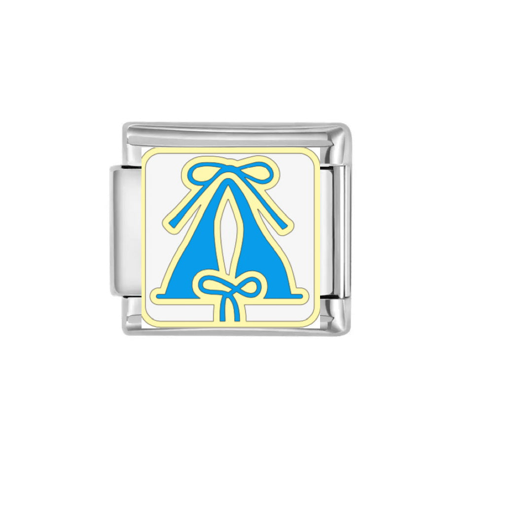 Bracelet de charme italien en gros 9 mm DIY SÉPLICATION SUMBRE BRACILLE DE COMPOSABLE D'ACIER SUMBRE