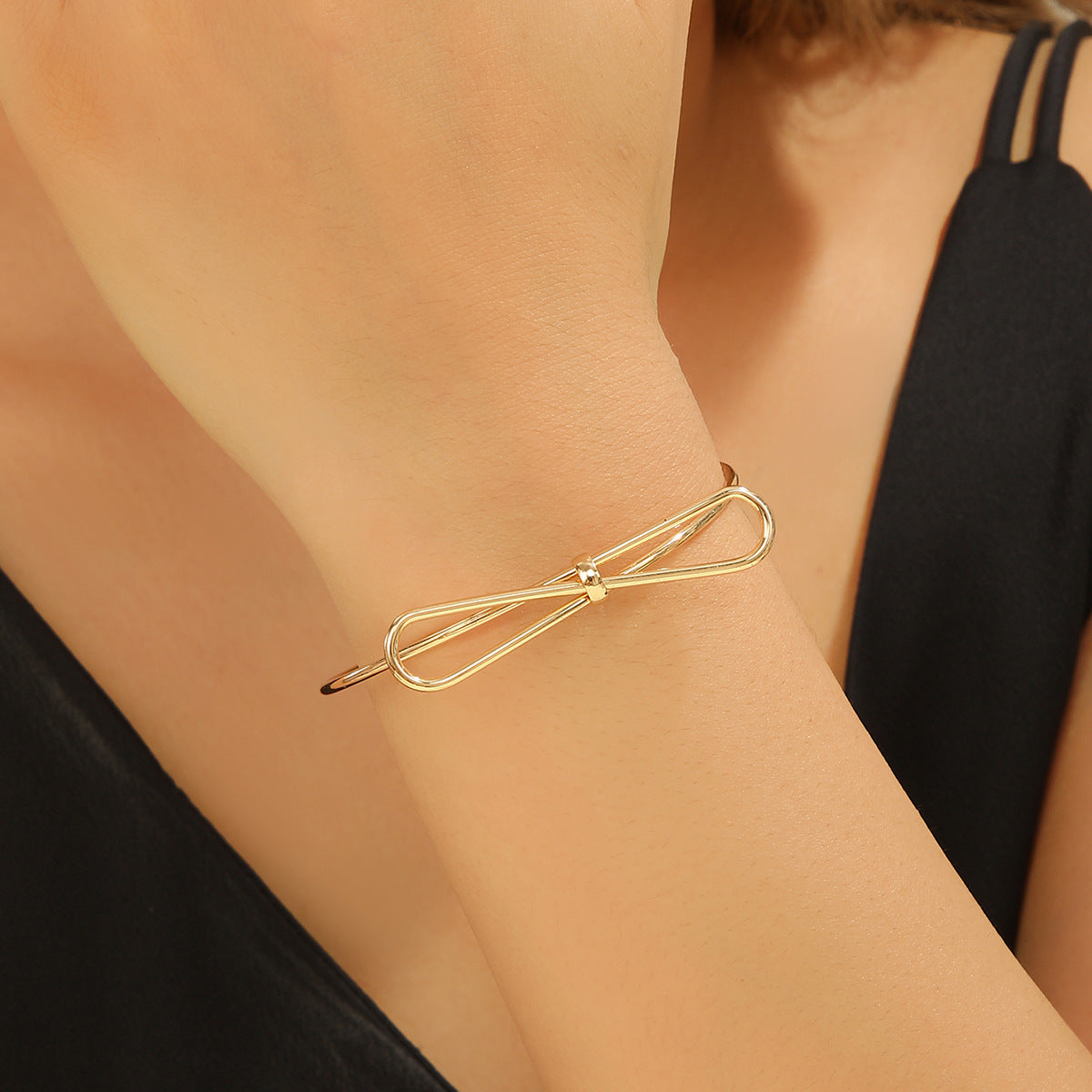 Wholesale Heart-shaped double-layered bracelet