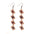 Wholesale Stitching Multi-Layer Poker Wooden Earrings MAMA Letter Earrings Creative Funny Mother's Day Earrings