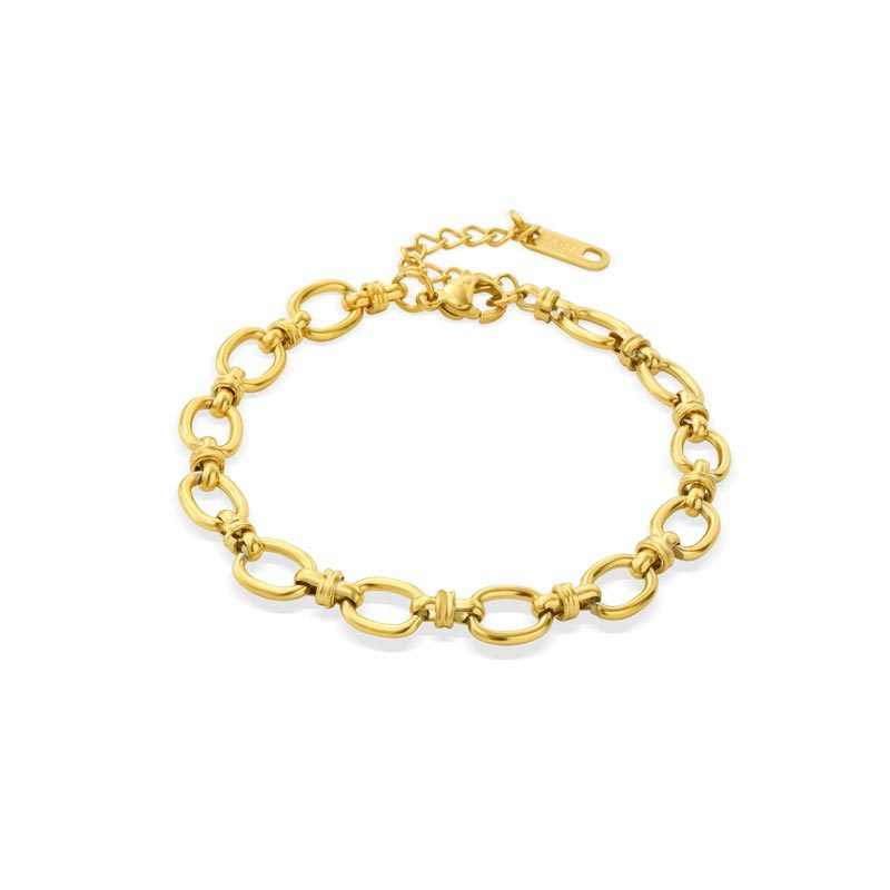 Wholesale Stacking Bracelets for Women Titanium Steel Snake Bone Chain Bracelets ACC-BT-Yachan001