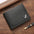 Wholesale men's wallet short men's business leisure horizontal wallet