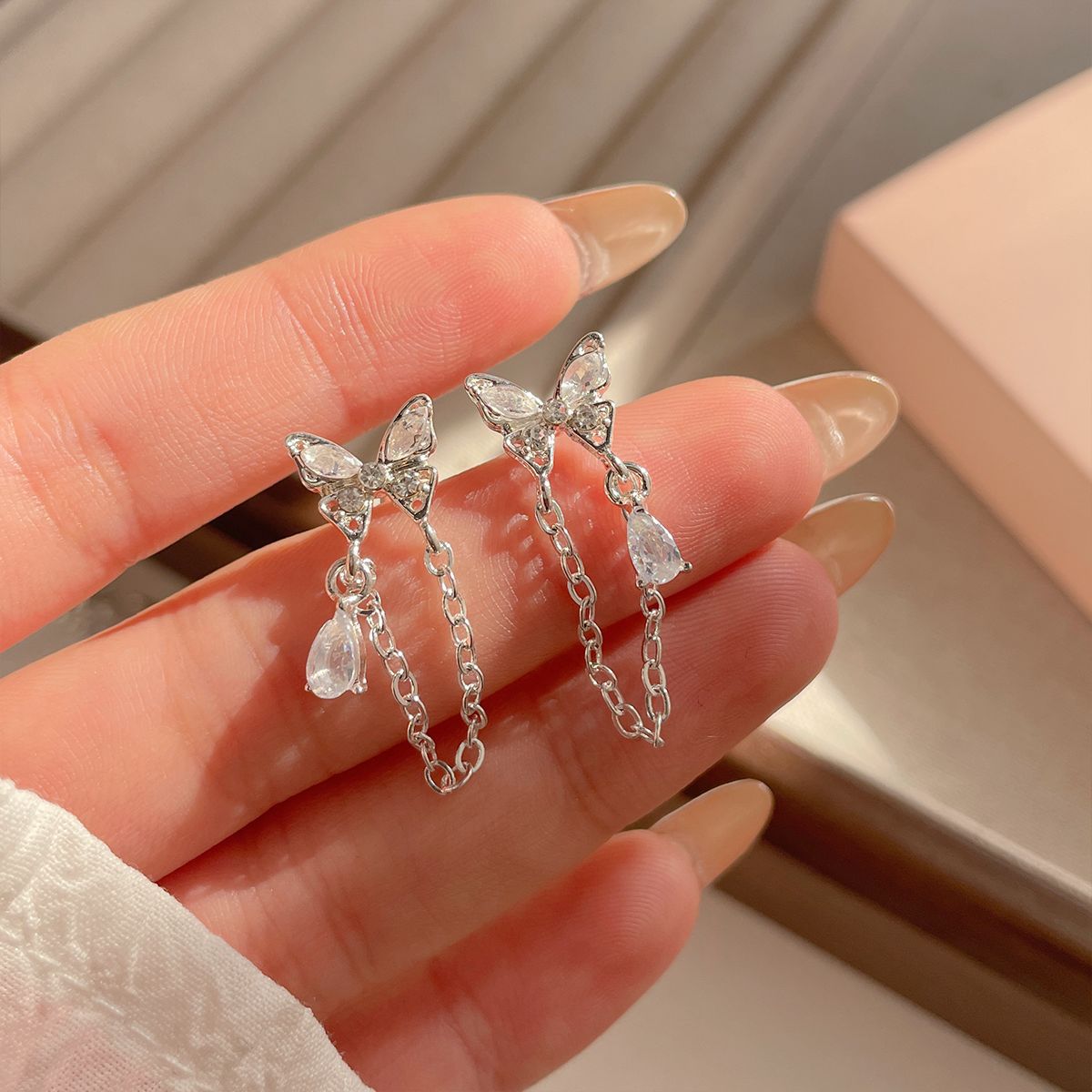 Wholesale Bow Earrings Simple Earrings Exquisite Earrings ACC-ES-SenWai001