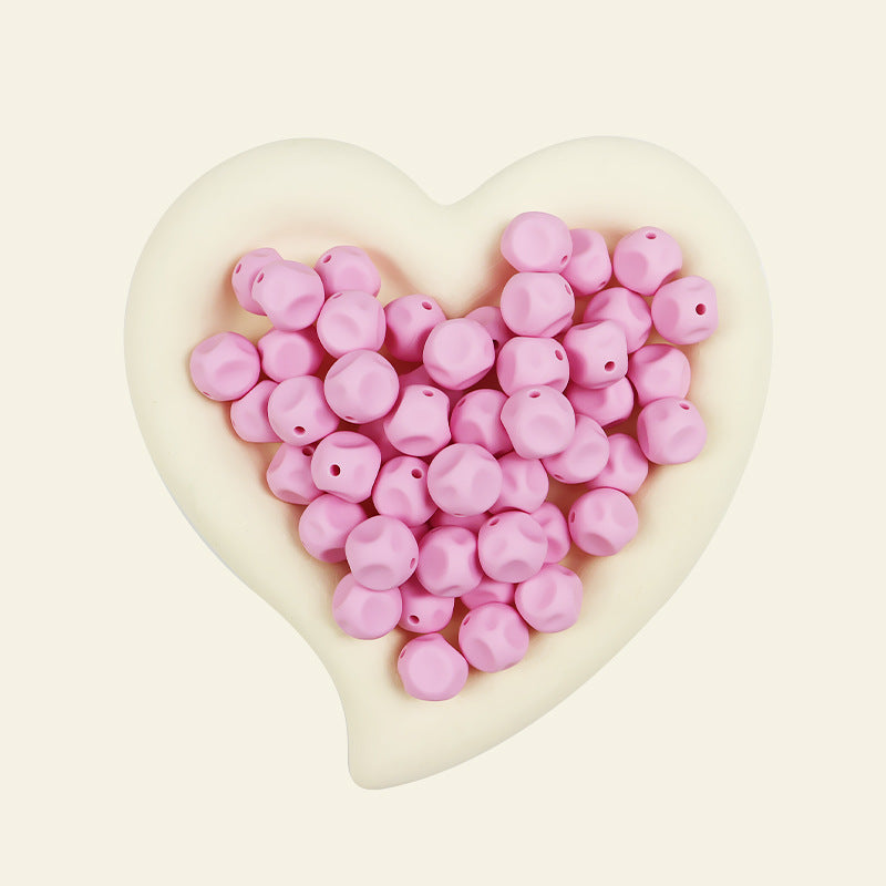 Wholesale 100pcs 15mm Irregular Silicone Beads DIY for Beadable ACC-BDS-JIaHao003