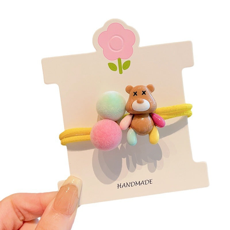 Wholesale Children's Cartoon Bear Candy Color Hair Band ACC-HS-Yint003