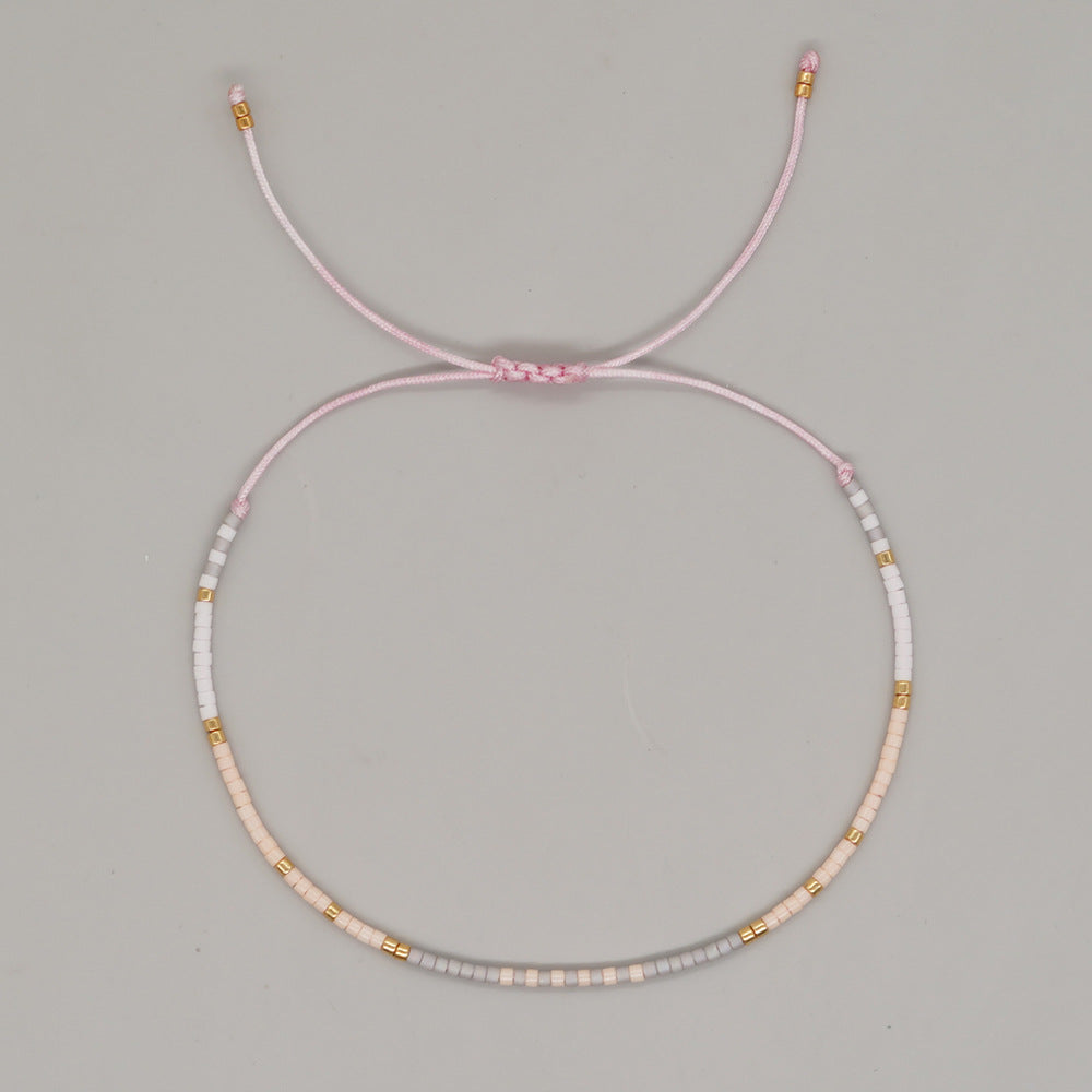 Bracelet en gros en cristal bracelet à la main