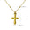 Wholesale  retro cross stainless steel pendant necklace