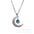 Wholesal women's alloy moon pendant fashion necklace