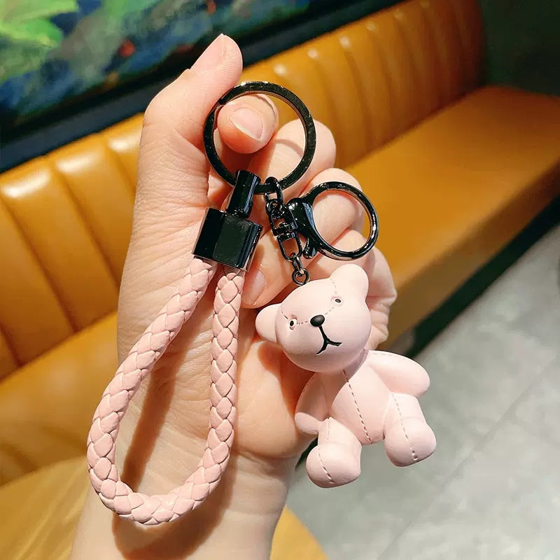 Wholesale Resin puppet bear keychain accessories