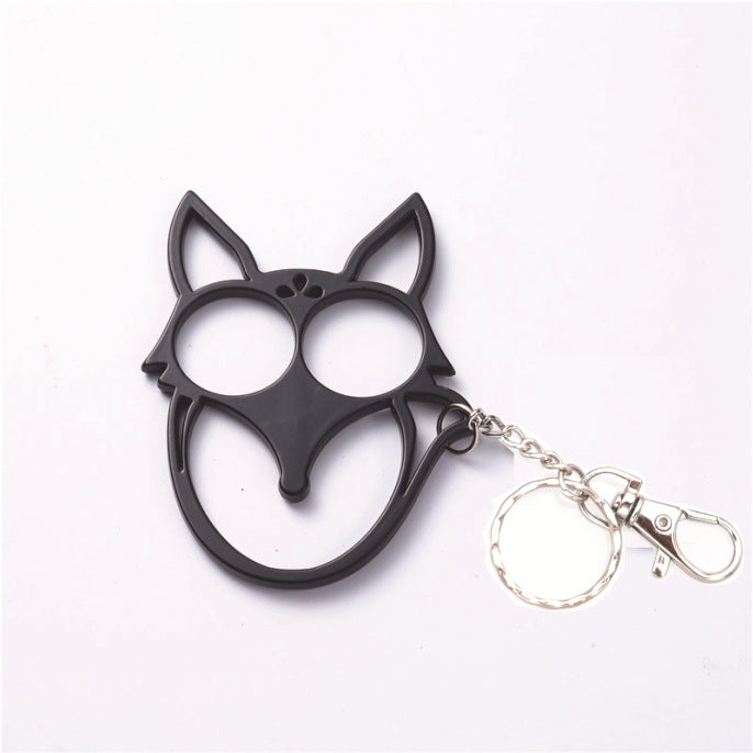 Wholesale Outdoor Fox Metal Pendant Keychain Keychains Accessories ACC-KC-NN001
