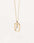 Wholesale Silver MINI Letter Necklace
