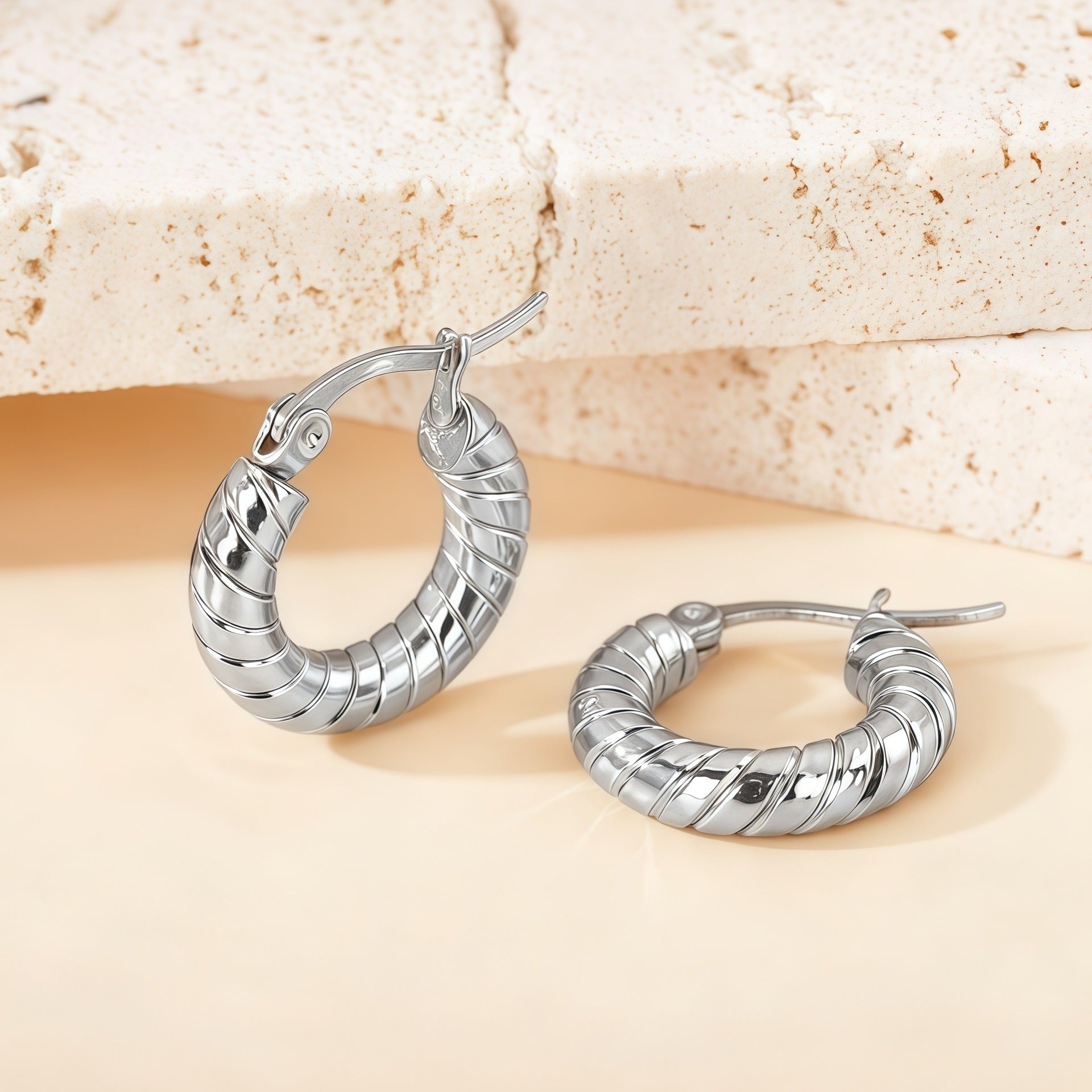 Wholesale Stainless Steel Earrings — Fade-Resistant Round Stylish and Versatile