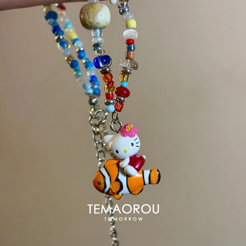 Wholesale Beaded Necklace Marine Series  Necklace