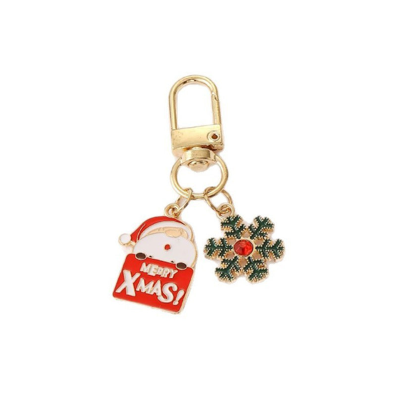 Wholesale Creative cartoon metal pendant cute  keychain