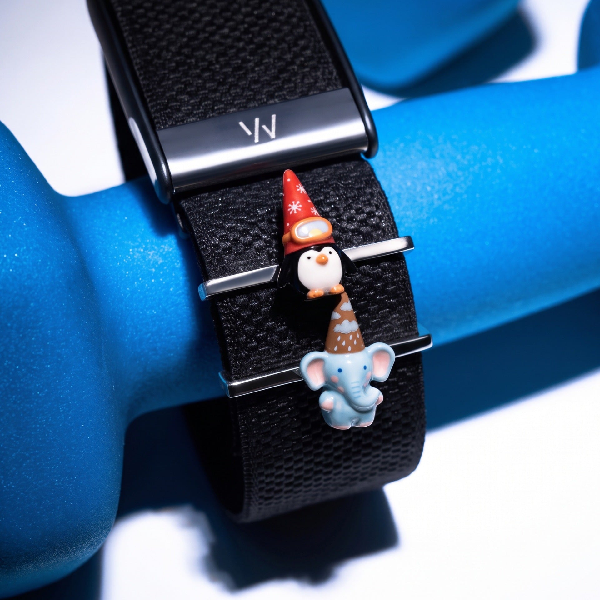 Wholesale Trendy Animal Fox Pendant Charm For Whoop Wristband DIY Jewelry Accessory Stainless Steel