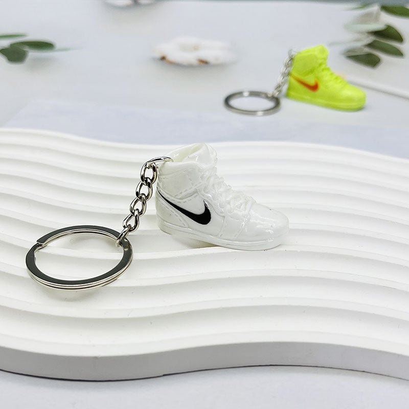 Wholesale three-dimensional  sneaker bag keychains
