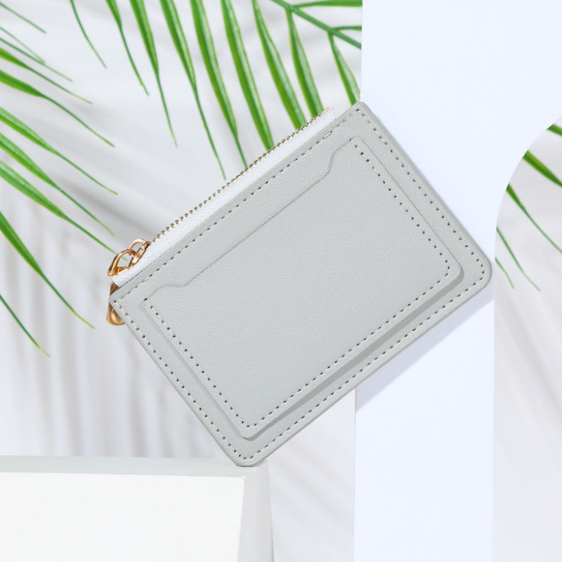 Wholesale Women's Ultra-thin Card Holder Candy Color Wallet