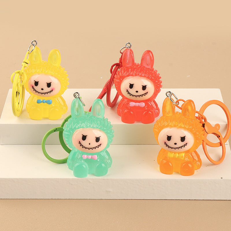 Wholesale Luminous Cartoon Three-Dimensional Cute Keychain